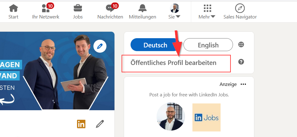 LinkedIn Profil Optimierungs Checkliste #feedback
