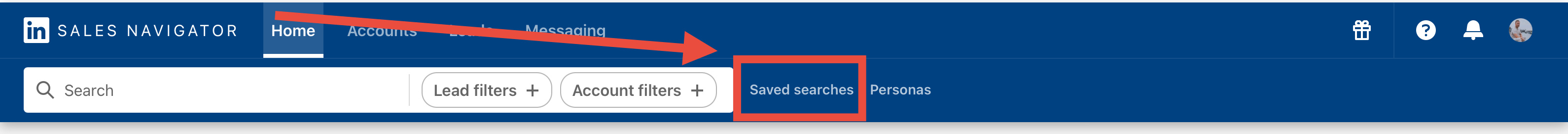 Gespeicherte Lead-Suchen aus dem Sales Navigator in CompLeadly speichern #savedSearchID