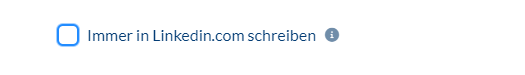 Kan man mehrere verschiedene InMails senden?