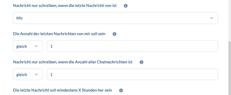 Use-Case: Erfolgssequenz an unterschiedliche Zielgruppen und/oder unterschiedliche Texte