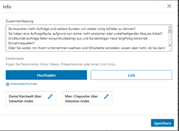 LinkedIn Profil Optimierungs Checkliste #feedback