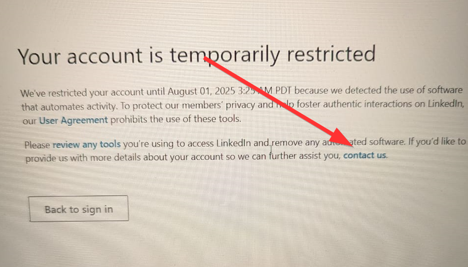 Regain access to account #Account is restricted