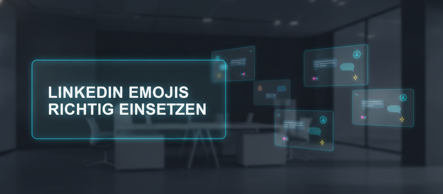 LinkedIn Emojis: So nutzen Sie sie effektiv für Ihre Posts und Nachrichten