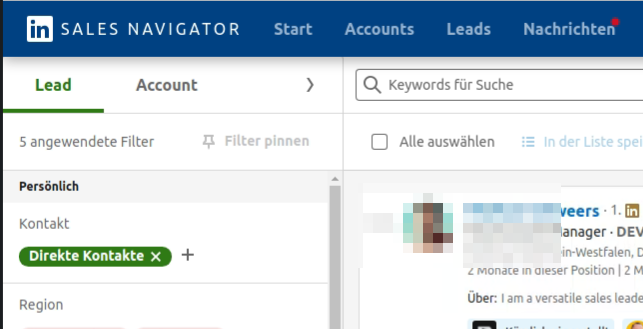kein Erstgrad-Profil / no first degree profile