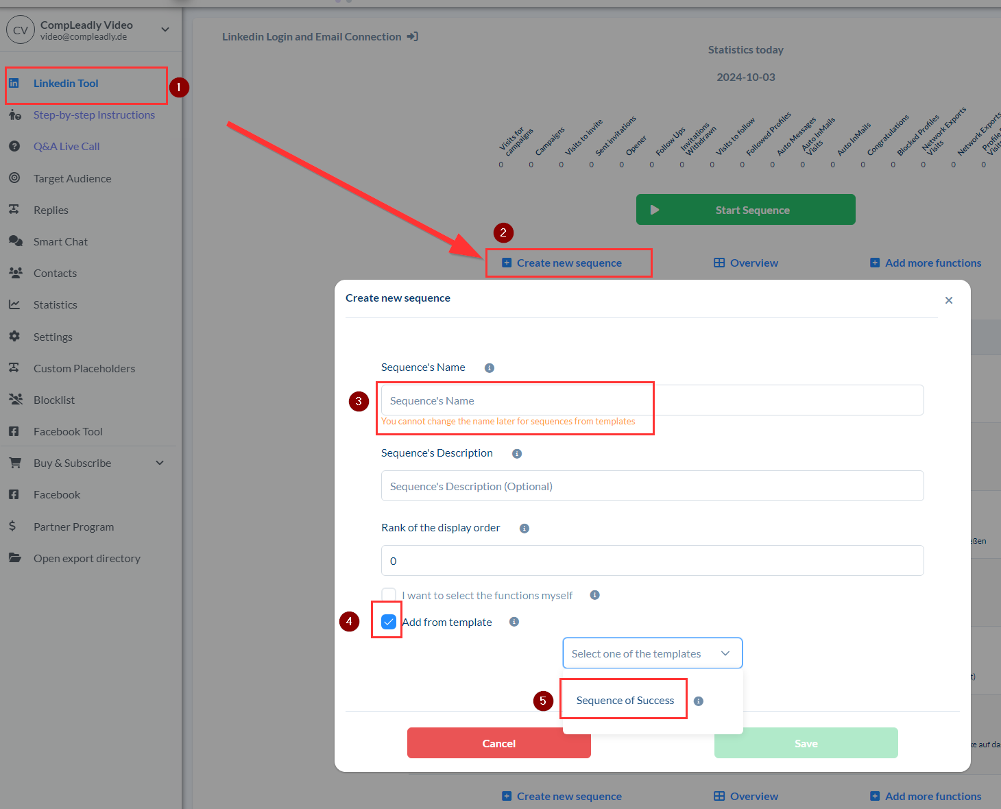 Use-Case: Follow before Connecting, then a Thank-you Message