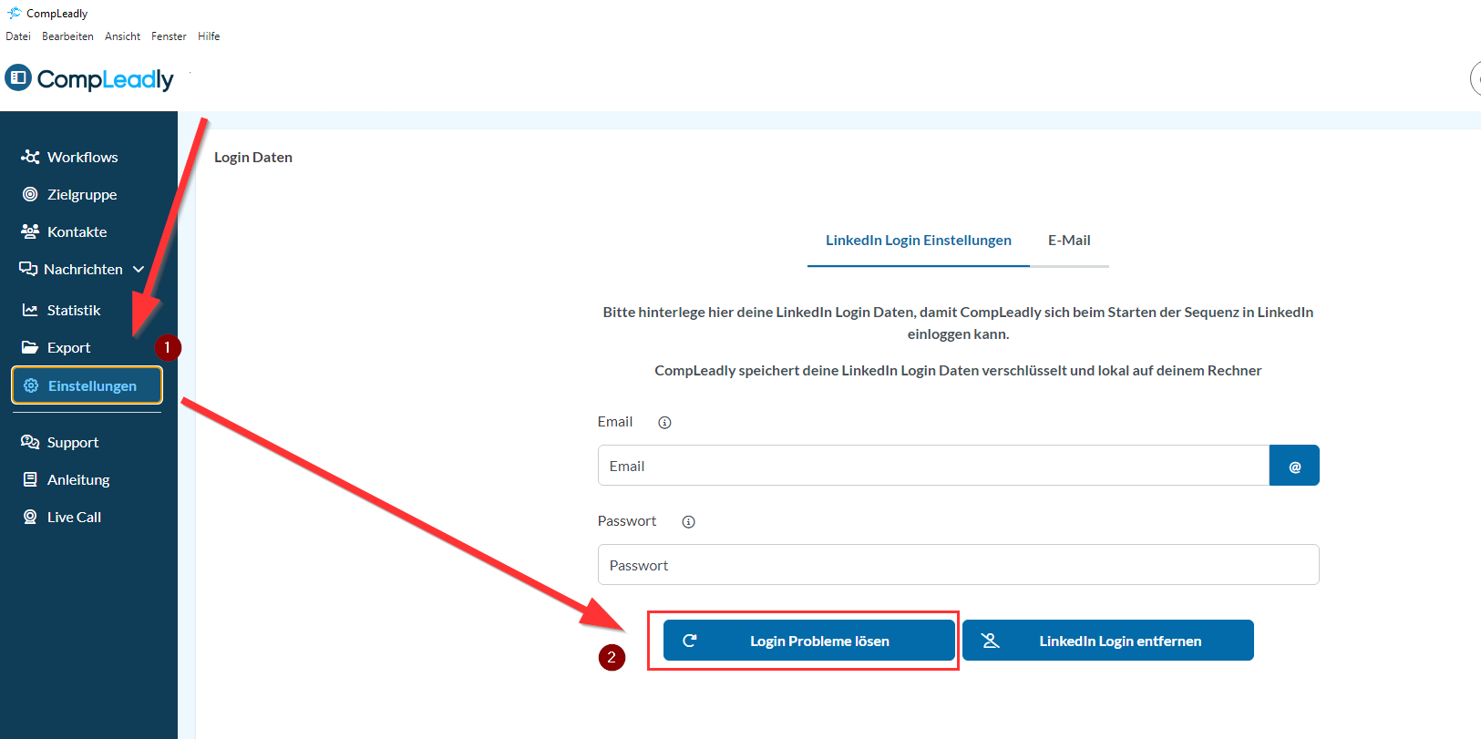 Zweifache Authentifizierung bei LinkedIn #2FA