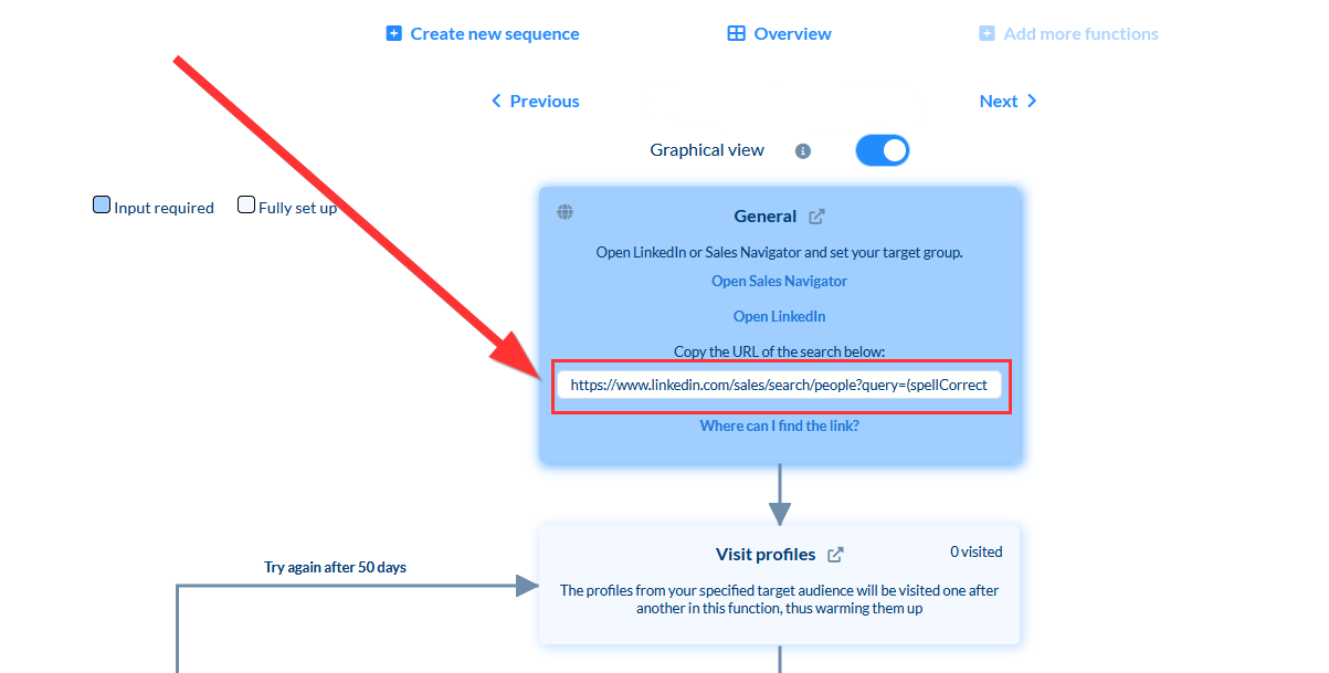 Use-Case: Follow before Connecting, then a Thank-you Message